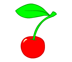 English vocabulary: cherry