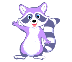 Raccoon fun facts for kids learning English