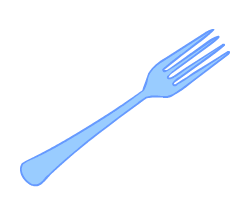 English vocabulary: fork