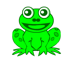 English vocabulary: frog