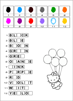 Spelling activities for kids