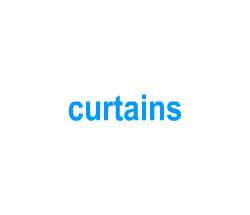 Flashcards: curtains