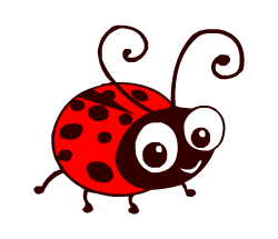 English words: ladybird
