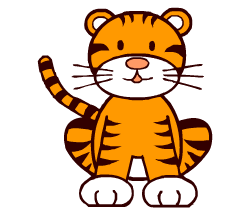Tiger fun facts for kids learning English