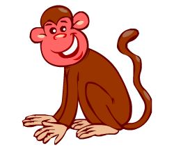 Monkey fun facts for kids learning English