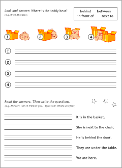 Printable activity sheets for young learners