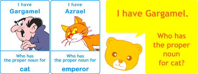English grammar for kids: common and proper nouns games