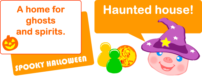 English learning games: Halloween