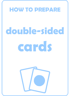 Printable cards to learn English