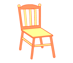 English vocabulary: chair