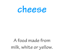 Food vocabulary for kids learning English | Picture dictionary
