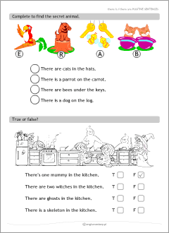 English verbs: worksheets for learning