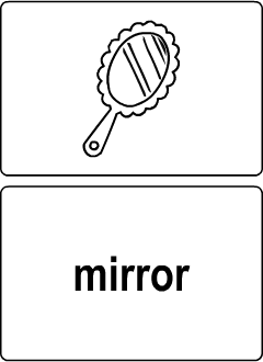 English flashcards: Bathroom vocabulary