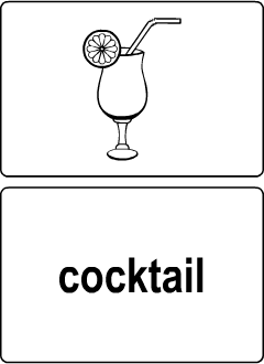ESL flashcards: Drinks vocabulary