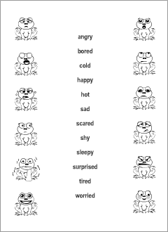 ESL test: Feelings vocabulary