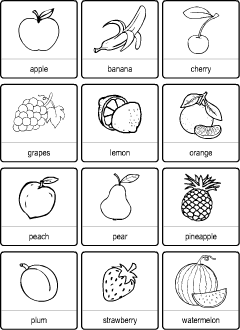 ESL worksheets: Fruits vocabulary