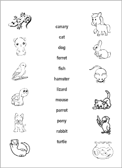 Printables for teaching English to kids