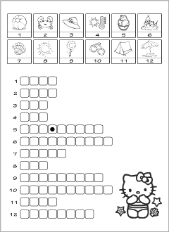 Crosswords for teaching English to kids