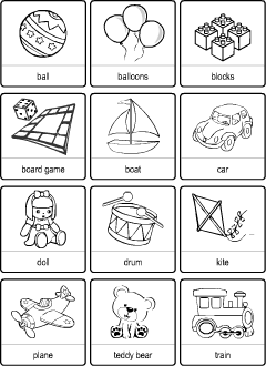 ESL worksheets: Toys vocabulary