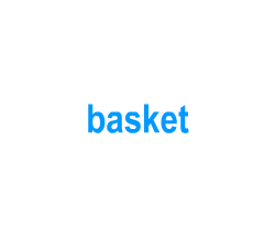 Flashcards: basket