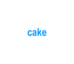 Flashcards: cake