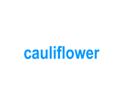 Flashcards: cauliflower