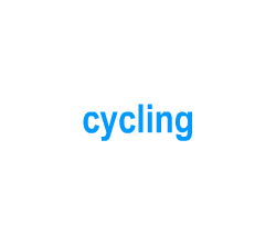 Flashcards: cycling