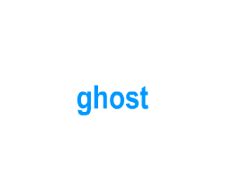 Flashcards: ghost