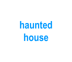Flashcards: haunted house