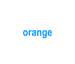 Flashcards: orange