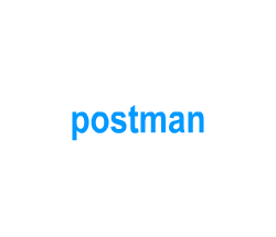 Flashcards: postman