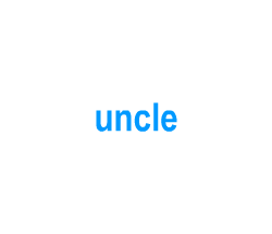Flashcards: uncle